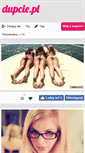 Mobile Screenshot of dupcie.pl